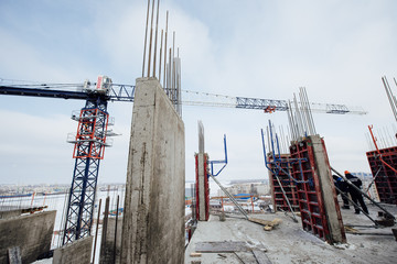 New multi-storey building under construction