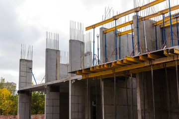 New multi-storey building under construction