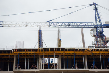 New multi-storey building under construction