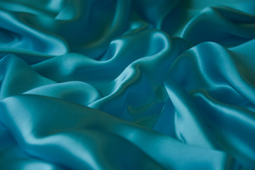 folds of satin fabric