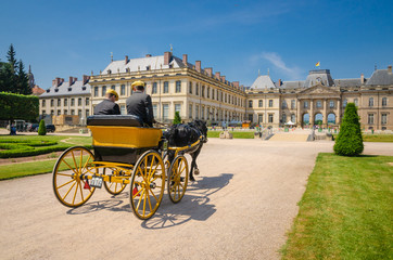 Obraz premium Competition of carriages
