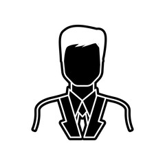 businessmen icon. Element of Proffecions for mobile concept and web apps icon. Glyph, flat icon for website design and development, app development