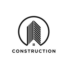 Line Construction Logo.