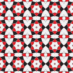 Abstract seamless geometrical pattern.