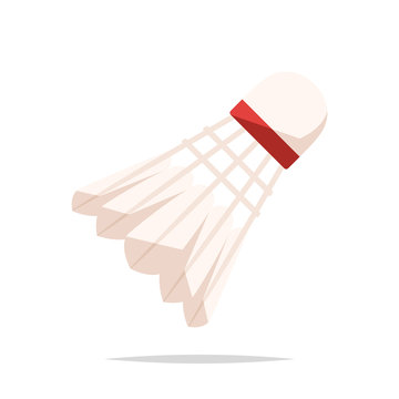 recommend clip art: Badminton shuttlecock vector isolated illustration