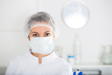Female nurse at work
