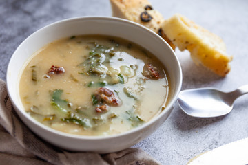 Portuguese Caldo Verde Soup	