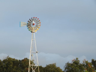 Wind generator ready to produce energy through the air
