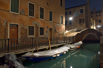 Fototapeta na wymiar Fondamenta de la Toletta, Venezia Italy