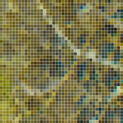 abstract vector square pixel mosaic background