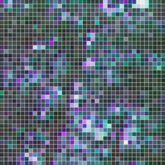 abstract vector square pixel mosaic background
