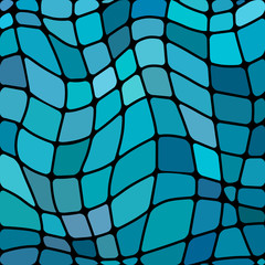 abstract vector stained-glass mosaic background