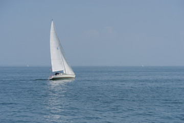 Obraz premium Segelboot auf dem Bodensee