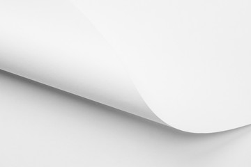 twisted white paper sheets background texture for design