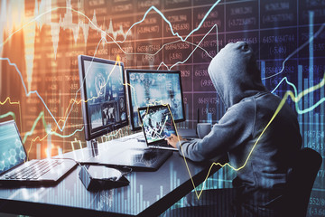 Malware and trade concept