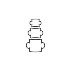 Spine Vector Line Icons