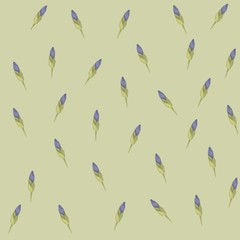 Spring background with flowers 