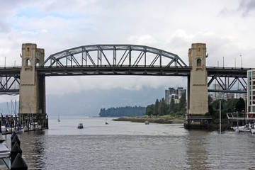 Burrard Street Bridge,Vancouver, Canada