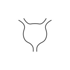 Bladder Vector Line Icons