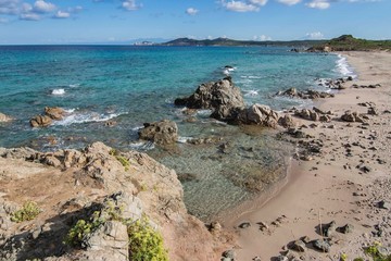 Panorama of Rena di Matteu Beach
