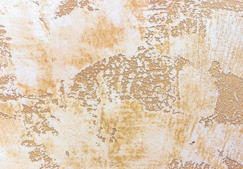 Background and texture of decorative plaster to cover the walls and ceilings. Background for design and decoration.