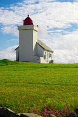 Obrestad lighthouse in Norway.