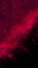Colorful and beautiful space background. Outer space. Starry outer space texture. Templates, red background Design of websites, mobile devices and applications. 3D illustration