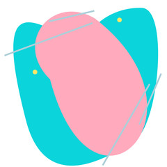 80s geometry pink blue colors abstract background