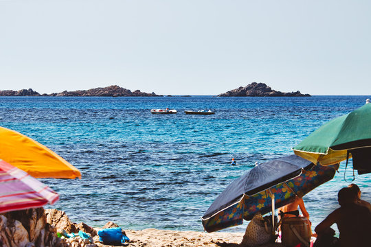 Spiaggia di Chia in Sardegna