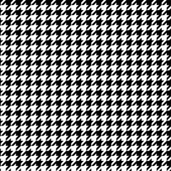 Black and white pattern Houndstooth seamless pattern black and white