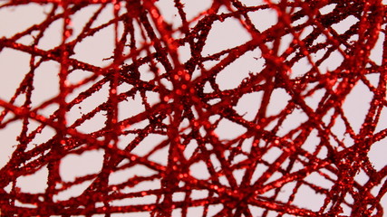 Líneas rojas abstracto