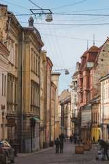 old european street view