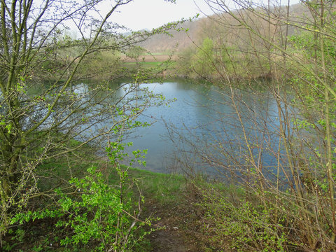 Teil vom Kiesteich in F&ouml;hrste bei Alfeld Leine