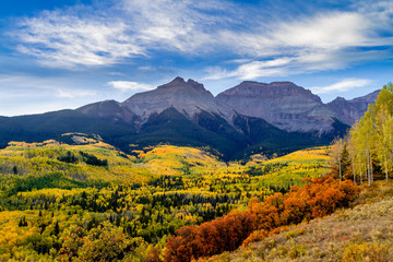 Autumn Color in San Juan and Rocky Mountains of Colorado