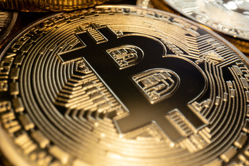 Macro Bitcoin Medalion
