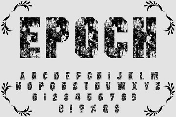 Font alphabet Script Typeface handcrafted handwritten vector label design old style.Shadow Effect.vintage Hand Drawn.Retro Typography.Vector Illustration.