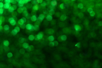abstract green blurred bokeh