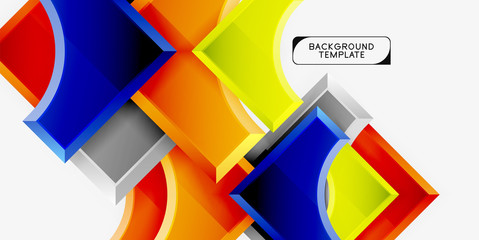 Modern geometrical abstract background