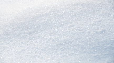 background of fresh snow texture