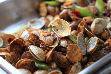 spicy clams