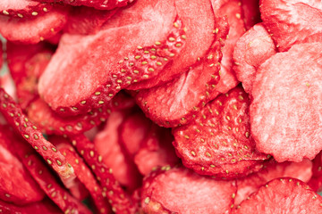 dried strawberry slice