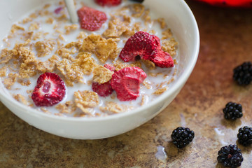 cereals with fruit