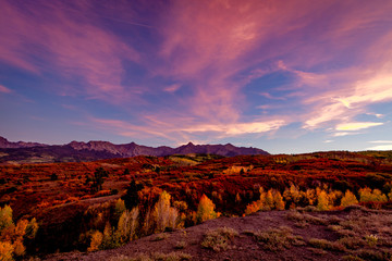 Autumn Color in San Juan and Rocky Mountains of Colorado