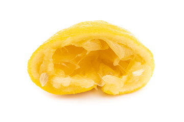 juice squeezed half lemon