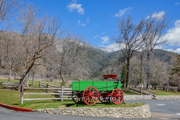 Natural scene around Oak Glen Preserve