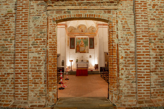 The oratory of San Biagio in Rossate i
