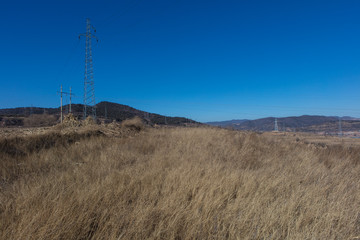 Landform of loess high slope