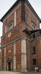 Fototapeta na wymiar santa della gracie chapel in milan