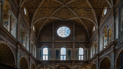 inside milan church
