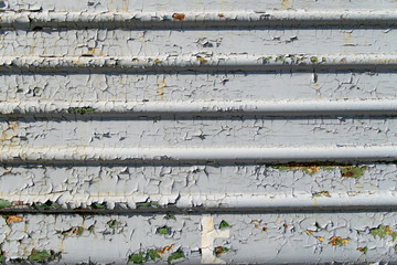 Old wagon paint texture with horizontal lines on an old train